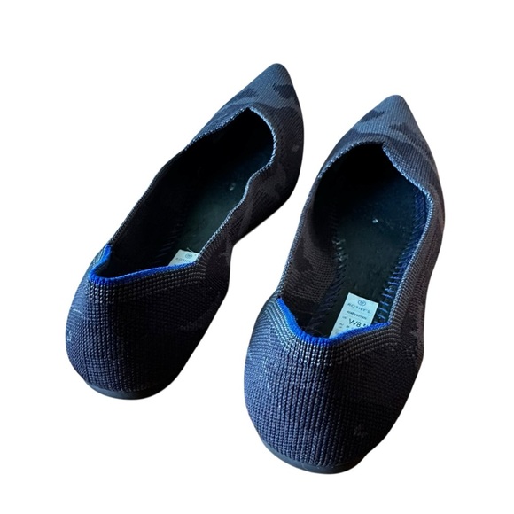 Rothy's Blue Patterned Flats - Picture 3 of 9